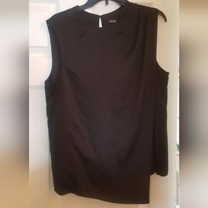 Lord & Taylor Women's Sleeveless Black Top Size XL